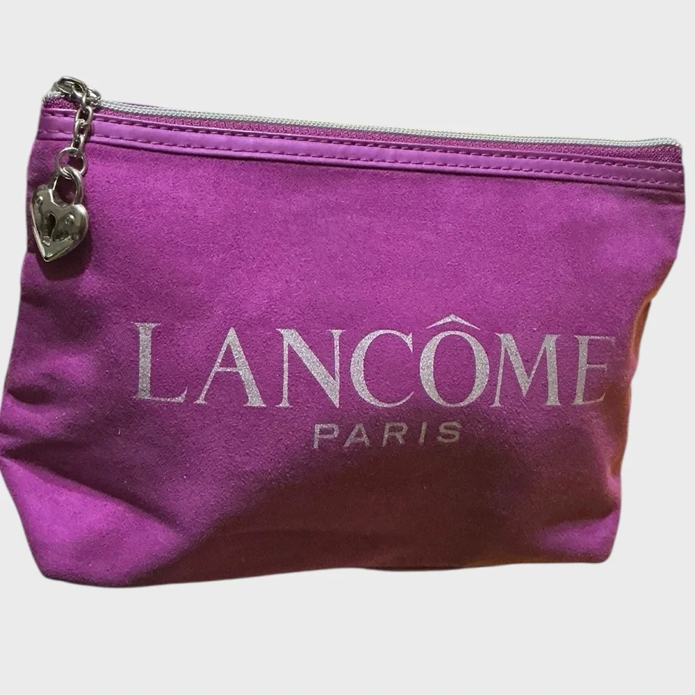Lancôme Paris Cosmetic Bag w/ Sweet Shimmer Beauty Set & Spa Essentials
